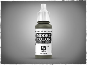 Vallejo Model Color acrylic paint - 70.893 US Dark Green