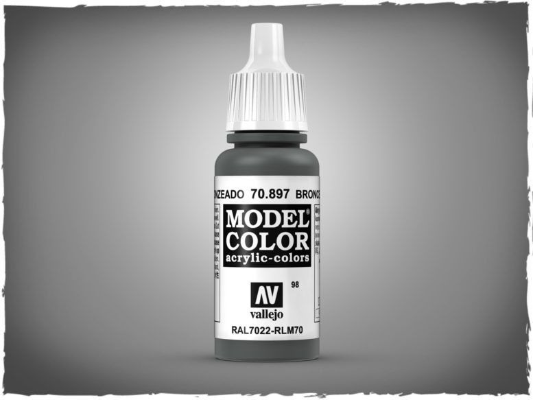 Vallejo Model Color acrylic paint 70.897 Bronze Green DeepCut Studio