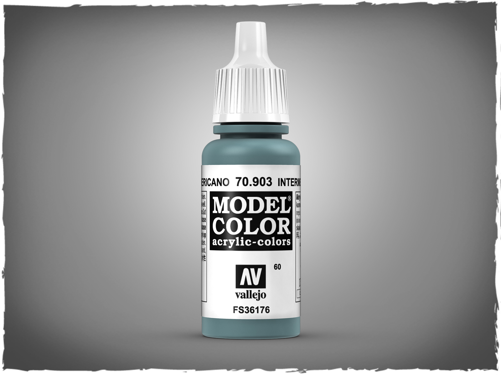 Vallejo Model Color 164. Dark Bluegrey 70867 - RLM 74 - MODEL COLOR -  Single paints - Vallejo - Paints - Sklep Modelarski Agtom