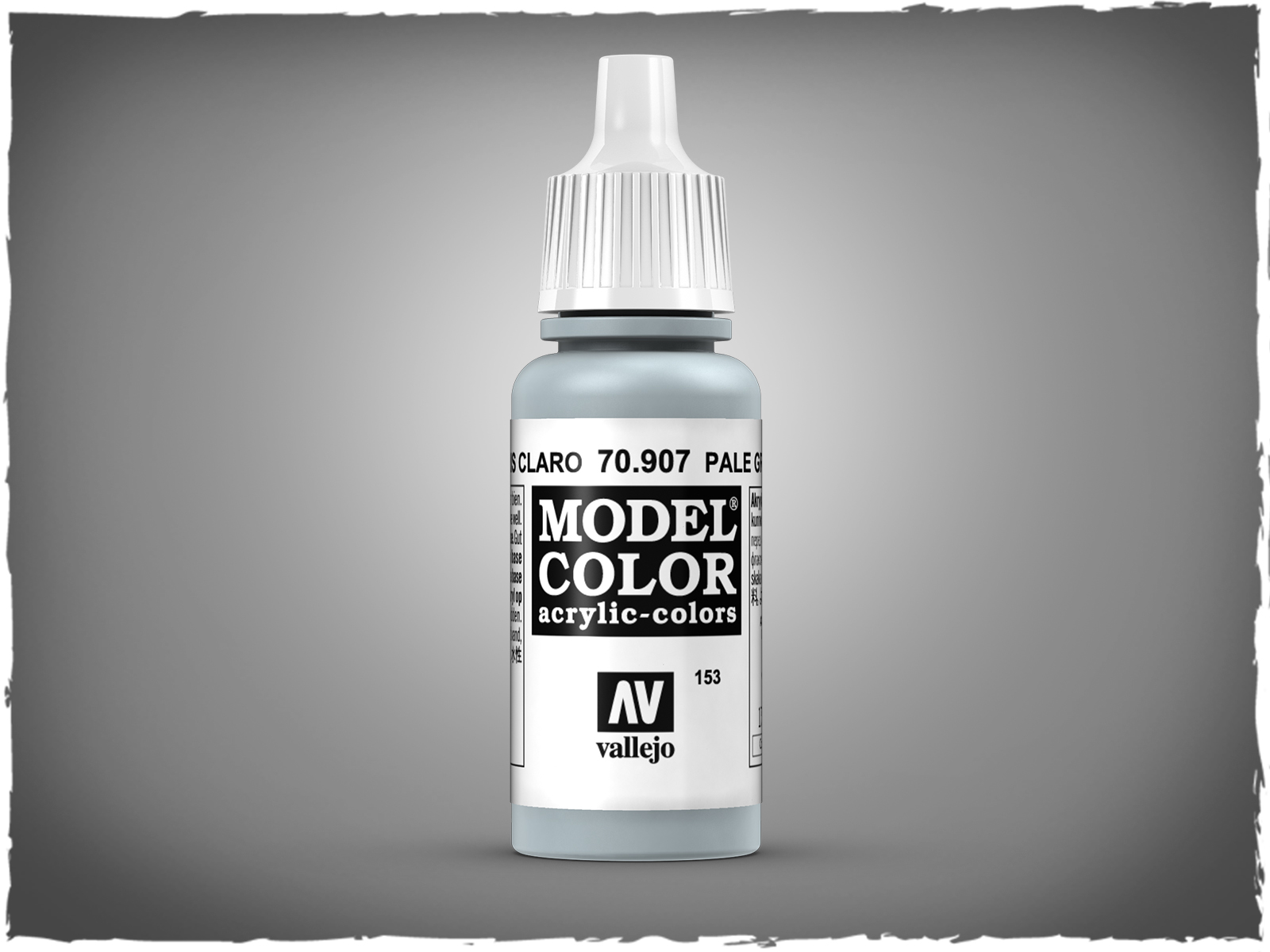 70907 Vallejo Model Color Paint: 17ml Pale Grey Blue (M153) , Vallejo  Paints , Vallejo – Valiant Enterprises Ltd
