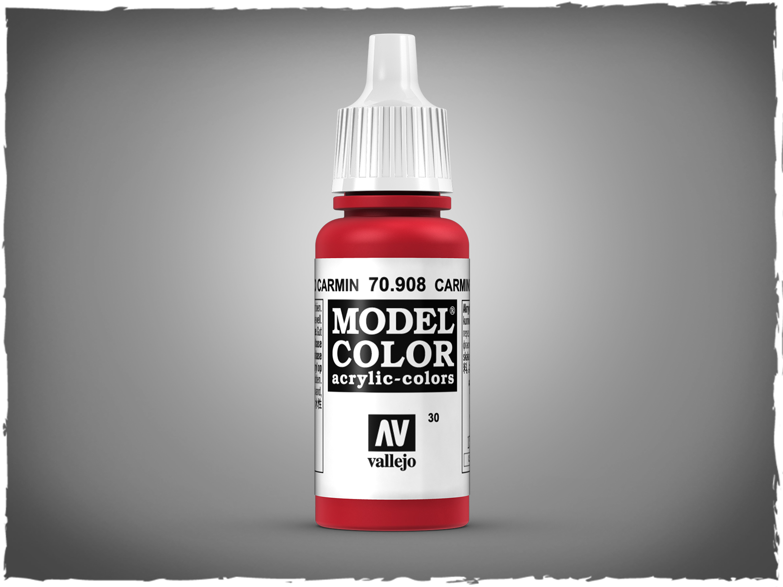 Vallejo Model Color Flat Red 70957 for painting miniatures