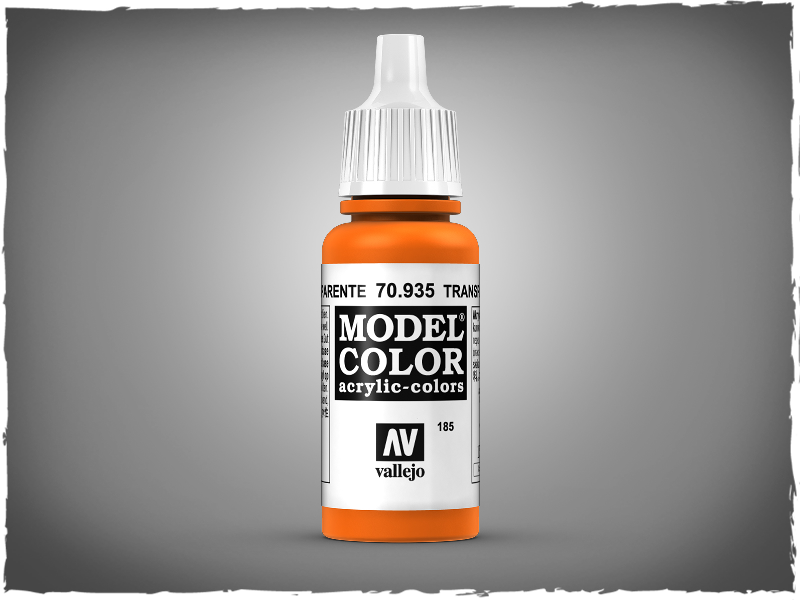 Vallejo Model Color acrylic paint - 70.935 Transparent Orange