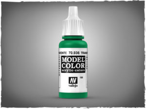 Vallejo Model Color acrylic paint - 70.936 Transparent Green