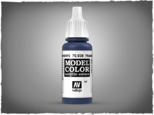 Vallejo Model Color acrylic paint - 70.938 transparent blue