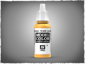 Vallejo Model Color acrylic paint - 70.948 Golden Yellow
