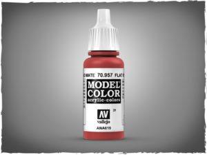 Vallejo Model Color acrylic paint - 70.957 Flat Red