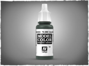 Vallejo Model Color acrylic paint - 70.980 Black Green