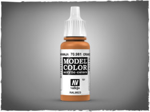 Vallejo Model Color acrylic paint - 70.981 Orange Brown