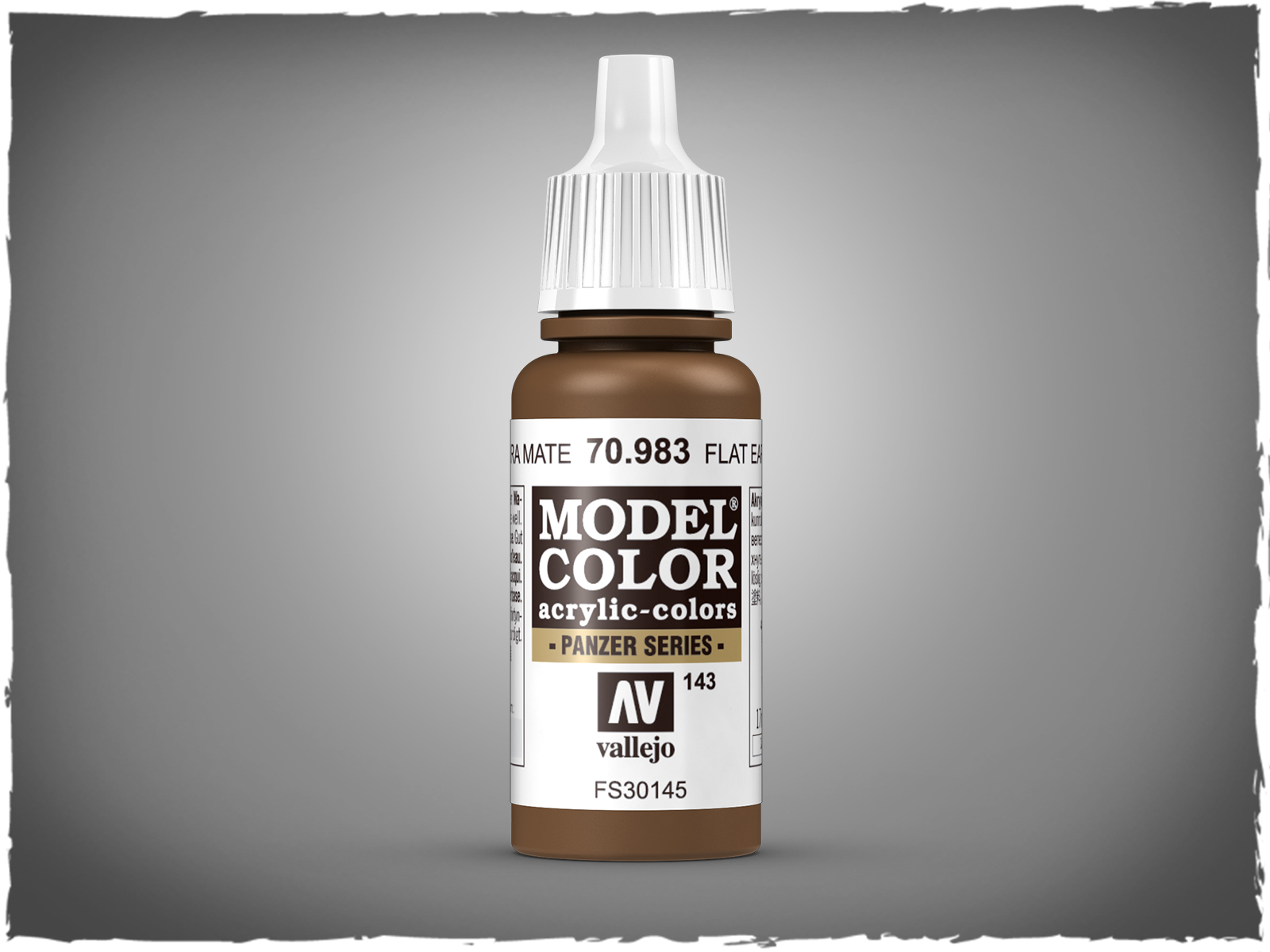 Vallejo Model Color Paint: 17ml Flat Earth 70983 (M143)