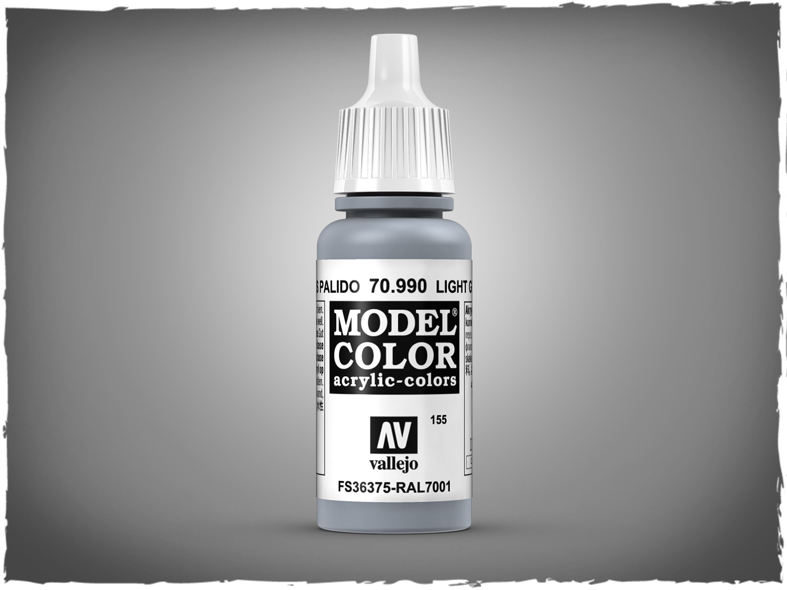 Vallejo Model Color acrylic paint - 70.990 light grey
