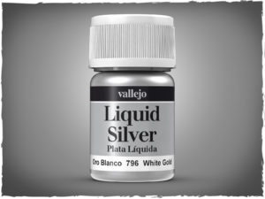 Vallejo Liquid Metal - 70.796 White Gold