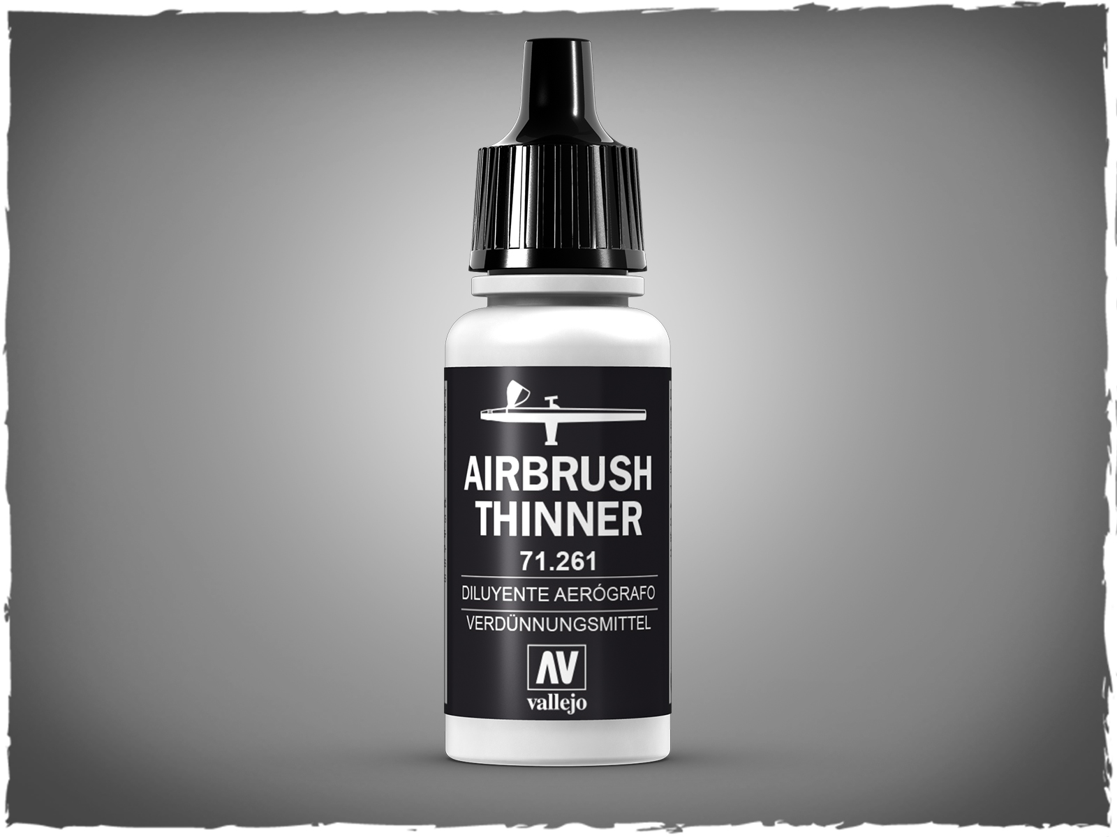 Vallejo Auxiliaries 71.061 Airbrush Thinner 32 ml. - Yinyang Cartoon  ร้านสีและอุปกรณ์โมเดล : Inspired by LnwShop.com