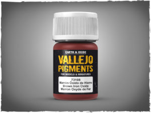 Vallejo Pigments - 73.108 Brown Iron Oxide