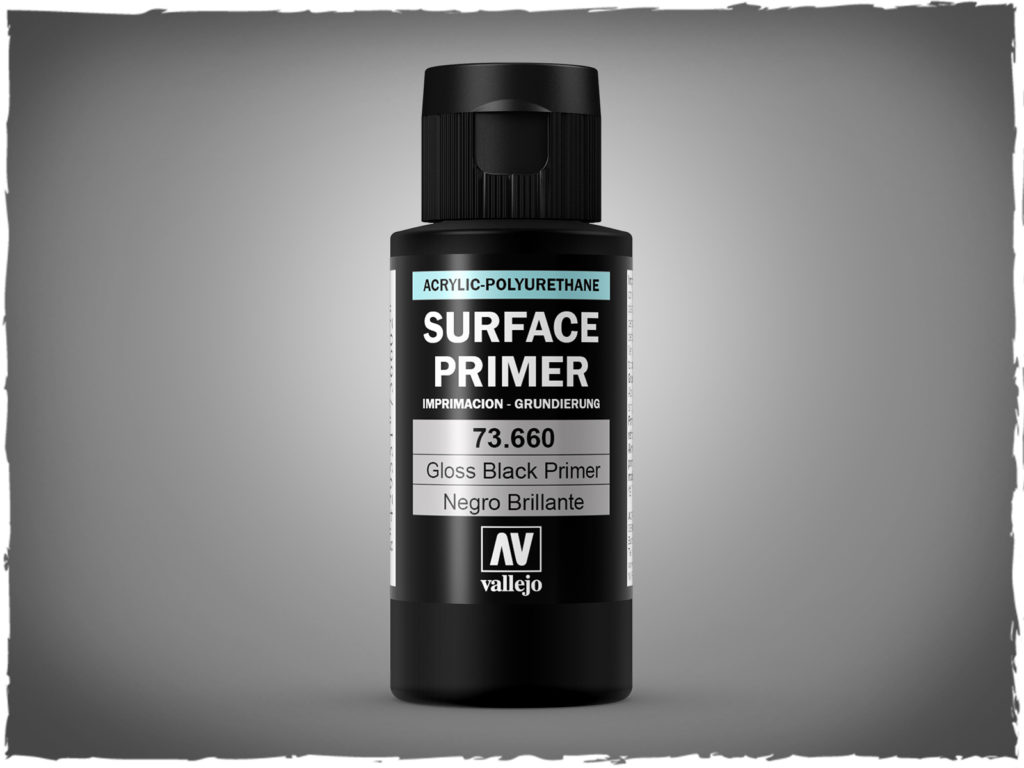 Vallejo primers 77.660 Gloss Black DeepCut Studio