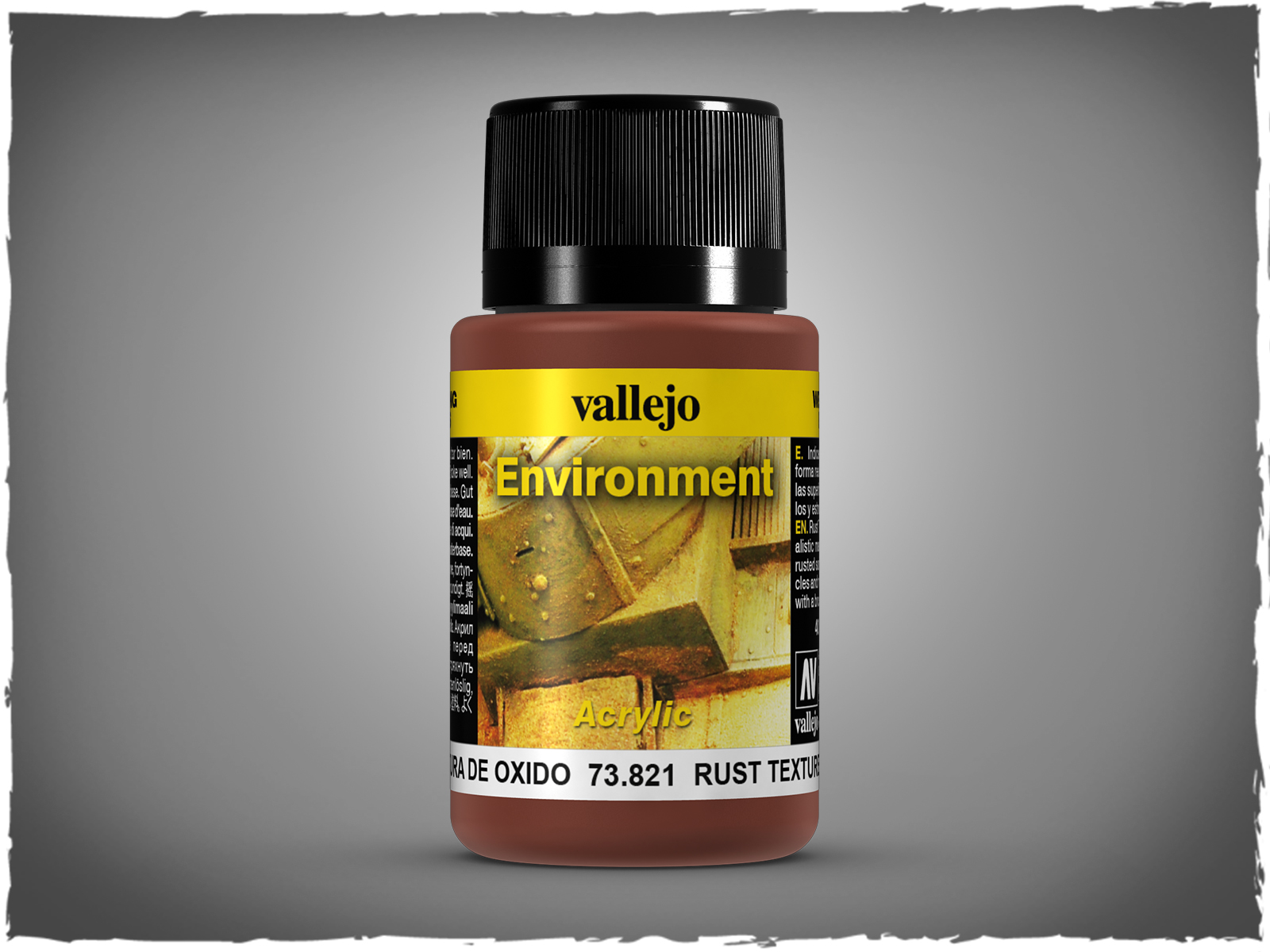 Vallejo Rust Texture Weathering Effects 40ml Bottle Paint 73.821 