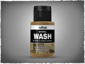 Vallejo Model Wash - 76.520 Dark Khaki Green