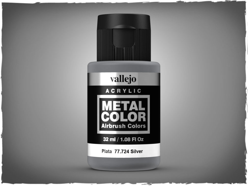 Vallejo Metal Color 77.724 Silver DeepCut Studio