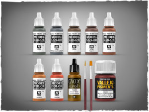 Vallejo paint set - 70.150 Rust and Steel