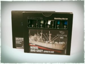 Abteilung 502 paint set - ABT306 Naval And Grey Effects