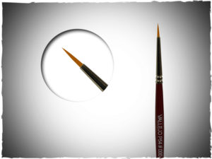 Vallejo synthetic brush - size 0