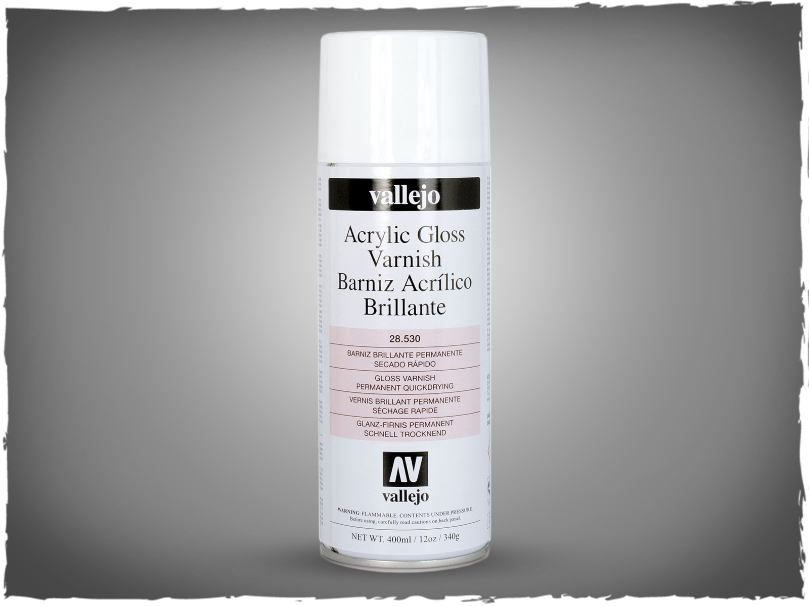 Vallejo: Spray - Acrylic Gloss Varnish (400ml)