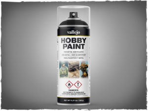 Vallejo paint spray - 28.012 Black
