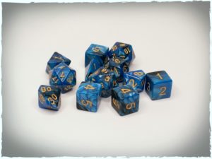Evernight polyhedral dice set, 12 pcs