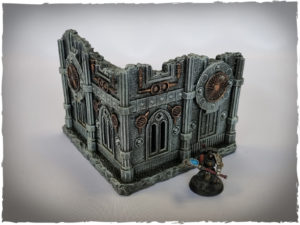 Prepainted scenery - gothic ruins #2