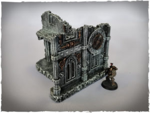 Prepainted scenery - gothic ruins #4
