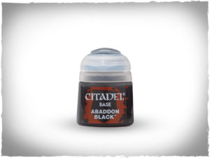 Citadel Base - 21-25 Abaddon Black