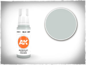 AK acrylic colors 3rd gen - AK11011 - Blue Grey