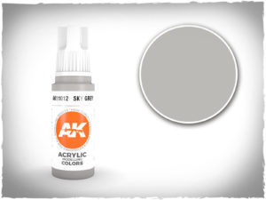 AK acrylic colors 3rd gen - AK11012 - Sky Grey