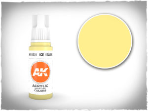 AK acrylic colors 3rd gen - AK11036 - Ice Yellow
