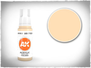 AK acrylic colors 3rd gen - AK11050 - Light Flesh