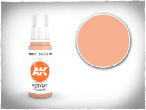AK acrylic colors 3rd gen - AK11060 - Sickly Pink