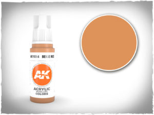 AK acrylic colors 3rd gen - AK11064 - Beige Red