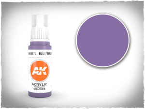 AK acrylic colors 3rd gen - AK11070 - Blue Violet