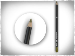 AK weathering pencils - Olive Green