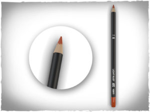 AK weathering pencils - Light Rust