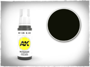 AK intense colors 3rd gen - AK11029 - Black