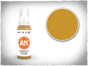AK acrylic colors 3rd gen - AK11118 - Ochre