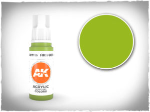 AK acrylic colors 3rd gen - AK11136 - Frog Green