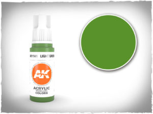 AK acrylic colors 3rd gen - AK11141 - Light Green