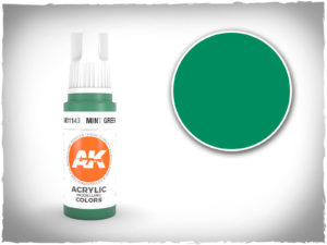 AK acrylic colors 3rd gen - AK11143 - Mint Green