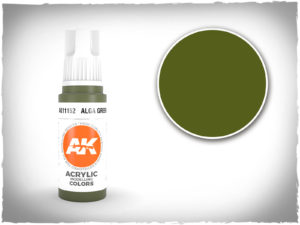 AK acrylic colors 3rd gen - AK11152 - Alga Green