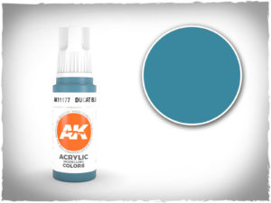 AK acrylic colors 3rd gen - AK11177 - Ducat Blue