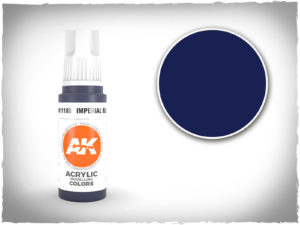 AK acrylic colors 3rd gen - AK11180 - Imperial Blue