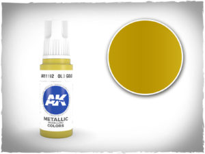 AK metallic colors 3rd gen - AK11192 - Old Gold