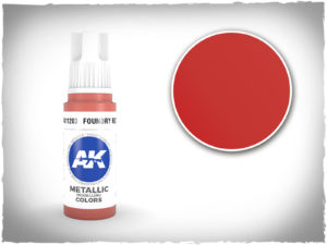 AK metallic colors 3rd gen - AK11203 - Foundry Red