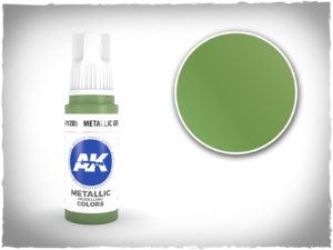 AK metallic colors 3rd gen - AK11205 - Metallic Green